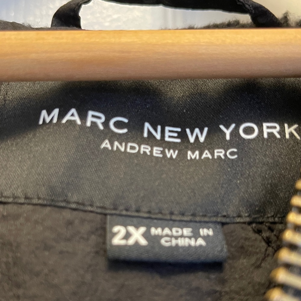 Marc New York- Andrew Marc Black Quilted Women's Jacket - Picture 2 of 12